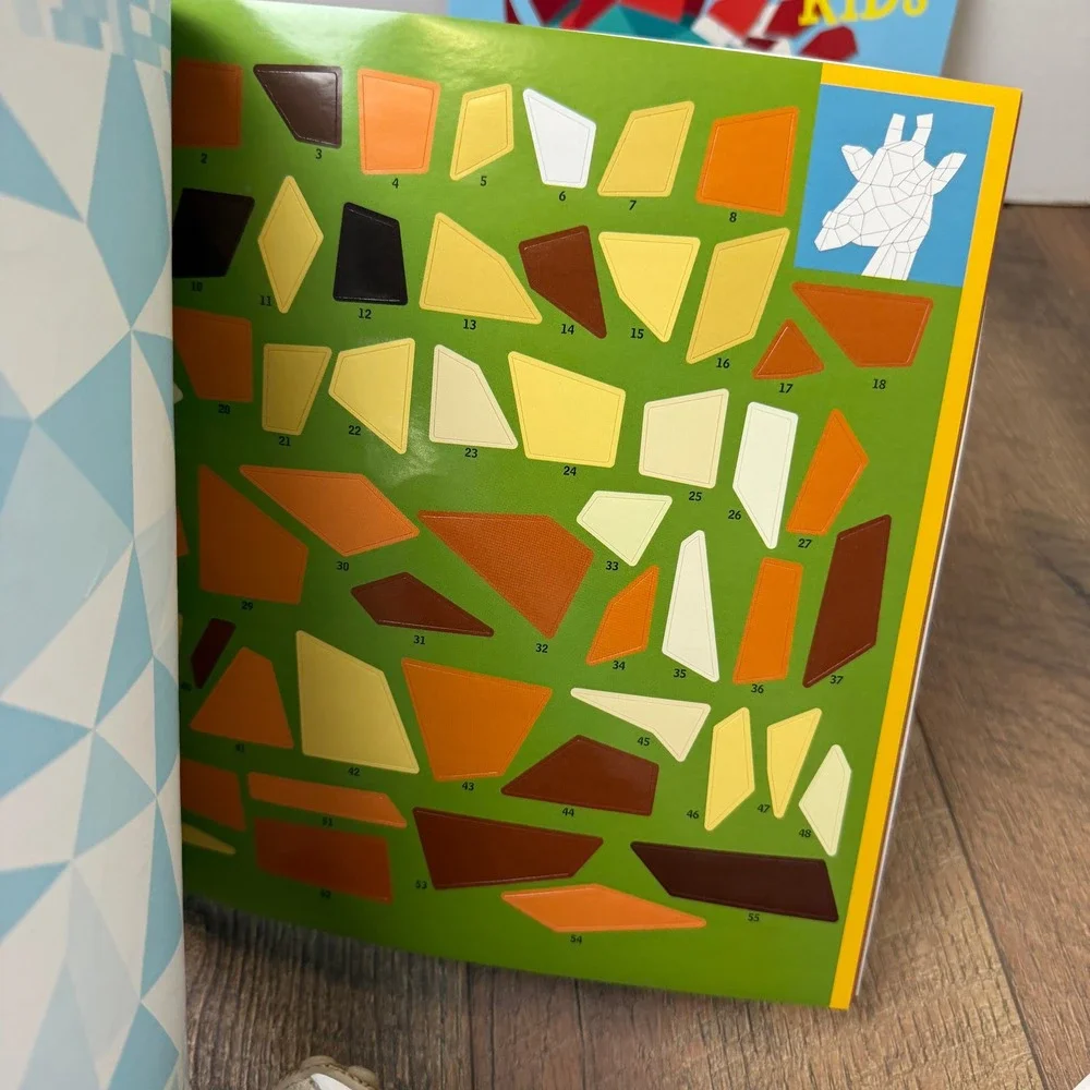Set of 2 Paint By Sticker Kids Activity‎ Books